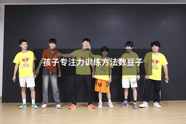 孩子专注力训练方法 数豆子
